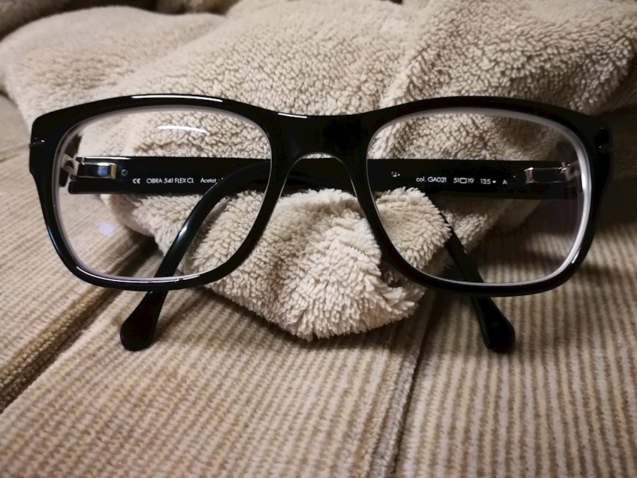 Fielmann Hausmarke Unisexbrille Schwarz Vollrand Aus